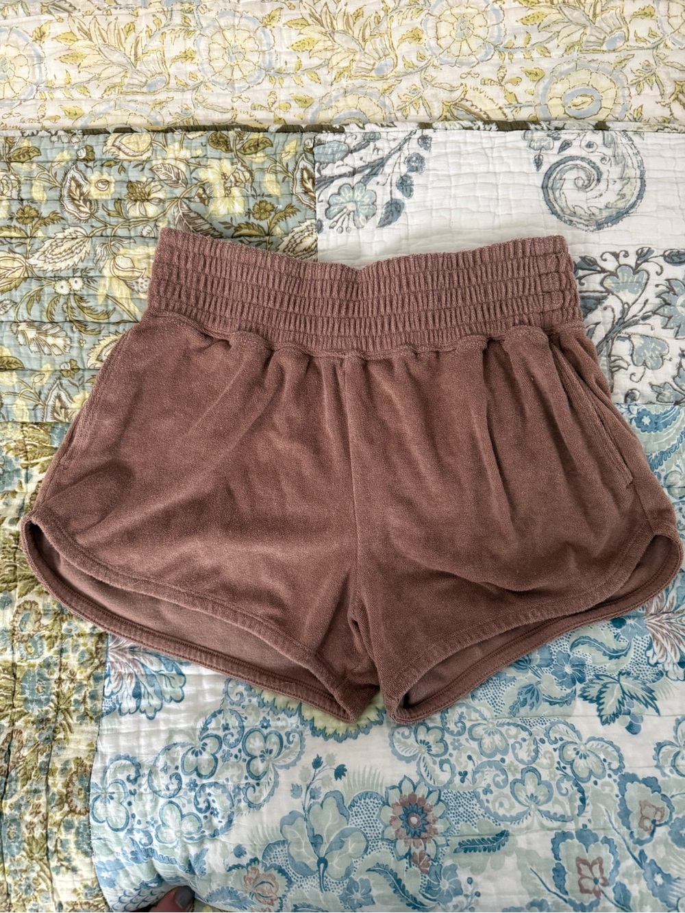 Abercrombie & Fitch Terry High-Waist Shorts